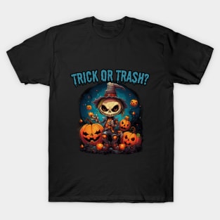 Trick or trash? halloween night T-Shirt
